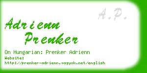 adrienn prenker business card